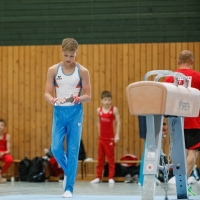 Thumbnail - Hessen - Arne Heinz - Спортивная гимнастика - 2021 - DJM Halle - Teilnehmer - AK 13 und 14 02040_12116.jpg
