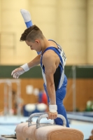 Thumbnail - Saarland - Maxim Kovalenko - Спортивная гимнастика - 2021 - DJM Halle - Teilnehmer - AK 15 und 16 02040_17007.jpg