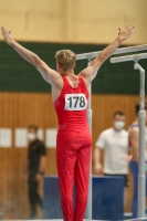 Thumbnail - Niedersachsen - Marvin Block - Спортивная гимнастика - 2021 - DJM Halle - Teilnehmer - AK 17 und 18 02040_20898.jpg