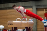 Thumbnail - Tom Schultze - Artistic Gymnastics - 2021 - Deutschlandpokal Schwäbisch-Gmünd - Teilnehmer - B-Kader 02043_00823.jpg
