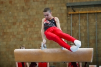 Thumbnail - Sachsen - Taimur Abdullah - Artistic Gymnastics - 2021 - Deutschlandpokal Schwäbisch-Gmünd - Teilnehmer - AK 13 bis 14 02043_08046.jpg