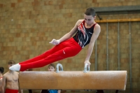 Thumbnail - Sachsen - Taimur Abdullah - Artistic Gymnastics - 2021 - Deutschlandpokal Schwäbisch-Gmünd - Teilnehmer - AK 13 bis 14 02043_08133.jpg