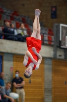 Thumbnail - Hessen - Hendrik Steen - Спортивная гимнастика - 2021 - Deutschlandpokal Schwäbisch-Gmünd - Teilnehmer - AK 13 bis 14 02043_10214.jpg
