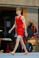 Thumbnail - Hessen - Hendrik Steen - Спортивная гимнастика - 2021 - Deutschlandpokal Schwäbisch-Gmünd - Teilnehmer - AK 13 bis 14 02043_10234.jpg