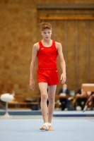 Thumbnail - Hessen - Arne Heinz - Спортивная гимнастика - 2021 - Deutschlandpokal Schwäbisch-Gmünd - Teilnehmer - AK 13 bis 14 02043_10306.jpg