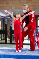Thumbnail - Hessen - Davis Elias Pister - Artistic Gymnastics - 2021 - Deutschlandpokal Schwäbisch-Gmünd - Teilnehmer - AK 09 bis 10 02043_24650.jpg