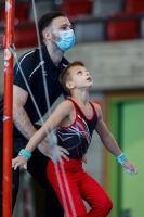 Thumbnail - Sachsen - Maxim Noskov - Спортивная гимнастика - 2021 - Deutschlandpokal Schwäbisch-Gmünd - Teilnehmer - AK 09 bis 10 02043_25037.jpg
