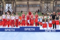Thumbnail - AK 13 bis 14 - Спортивная гимнастика - 2022 - Deutschlandpokal Cottbus - Siegerehrungen 02054_00442.jpg