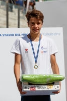 Thumbnail - Boys B - 1m - Wasserspringen - 2017 - Trofeo Niccolo Campo - Siegerehrungen 03013_02955.jpg
