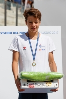 Thumbnail - Boys B - 1m - Прыжки в воду - 2017 - Trofeo Niccolo Campo - Victory Ceremonies 03013_02957.jpg