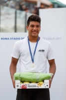 Thumbnail - Boys A - 1m - Wasserspringen - 2017 - Trofeo Niccolo Campo - Siegerehrungen 03013_07806.jpg