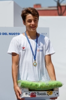 Thumbnail - Boys B - 3m - Wasserspringen - 2017 - Trofeo Niccolo Campo - Siegerehrungen 03013_18524.jpg