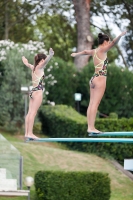 Thumbnail - Girls - Wasserspringen - 2018 - Roma Junior Diving Cup - Synchron-Wettkämpfe 03023_14499.jpg