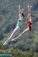 Thumbnail - Girls - Wasserspringen - 2019 - International Diving Meet Graz - Synchronwettkämpfe 03030_00374.jpg