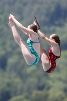Thumbnail - Girls - Wasserspringen - 2019 - International Diving Meet Graz - Synchronwettkämpfe 03030_00376.jpg