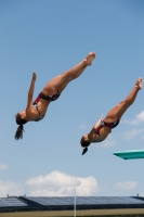 Thumbnail - Girls - Wasserspringen - 2019 - International Diving Meet Graz - Synchronwettkämpfe 03030_00879.jpg
