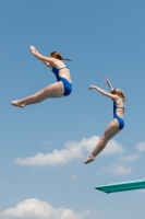 Thumbnail - Girls - Wasserspringen - 2019 - International Diving Meet Graz - Synchronwettkämpfe 03030_00940.jpg
