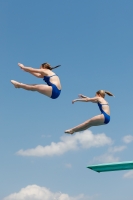 Thumbnail - Girls - Wasserspringen - 2019 - International Diving Meet Graz - Synchronwettkämpfe 03030_00941.jpg