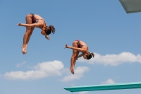 Thumbnail - Girls - Wasserspringen - 2019 - International Diving Meet Graz - Synchronwettkämpfe 03030_00984.jpg