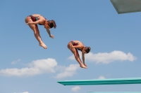Thumbnail - Girls - Wasserspringen - 2019 - International Diving Meet Graz - Synchronwettkämpfe 03030_00985.jpg