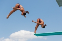 Thumbnail - Girls - Wasserspringen - 2019 - International Diving Meet Graz - Synchronwettkämpfe 03030_01045.jpg