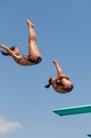 Thumbnail - Girls - Wasserspringen - 2019 - International Diving Meet Graz - Synchronwettkämpfe 03030_01161.jpg
