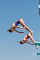 Thumbnail - Girls - Wasserspringen - 2019 - International Diving Meet Graz - Synchronwettkämpfe 03030_01694.jpg