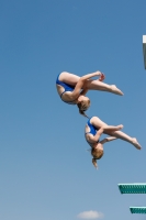 Thumbnail - Girls - Wasserspringen - 2019 - International Diving Meet Graz - Synchronwettkämpfe 03030_01746.jpg