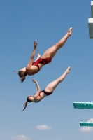 Thumbnail - Girls - Diving Sports - International Diving Meet Graz 2019 - Synchron 03030_01781.jpg