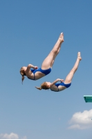 Thumbnail - Girls - Wasserspringen - 2019 - International Diving Meet Graz - Synchronwettkämpfe 03030_01873.jpg