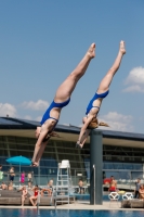 Thumbnail - Girls - Wasserspringen - 2019 - International Diving Meet Graz - Synchronwettkämpfe 03030_01876.jpg
