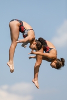 Thumbnail - Girls - Wasserspringen - 2019 - International Diving Meet Graz - Synchronwettkämpfe 03030_01896.jpg
