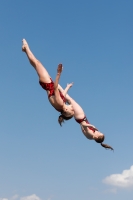 Thumbnail - Girls - Wasserspringen - 2019 - International Diving Meet Graz - Synchronwettkämpfe 03030_01905.jpg