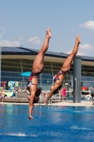 Thumbnail - Girls - Wasserspringen - 2019 - International Diving Meet Graz - Synchronwettkämpfe 03030_01935.jpg