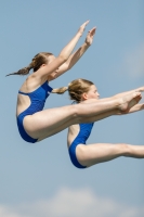 Thumbnail - Girls - Wasserspringen - 2019 - International Diving Meet Graz - Synchronwettkämpfe 03030_01961.jpg