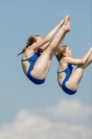 Thumbnail - Girls - Wasserspringen - 2019 - International Diving Meet Graz - Synchronwettkämpfe 03030_01962.jpg