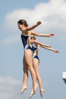 Thumbnail - Girls - Wasserspringen - 2019 - International Diving Meet Graz - Synchronwettkämpfe 03030_01981.jpg