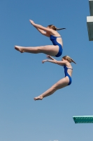 Thumbnail - Girls - Diving Sports - International Diving Meet Graz 2019 - Synchron 03030_01987.jpg