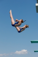 Thumbnail - Girls - Wasserspringen - 2019 - International Diving Meet Graz - Synchronwettkämpfe 03030_01991.jpg