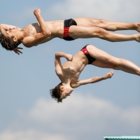 Thumbnail - Boys - Wasserspringen - 2019 - International Diving Meet Graz - Synchronwettkämpfe 03030_02032.jpg