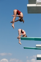 Thumbnail - Girls - Diving Sports - International Diving Meet Graz 2019 - Synchron 03030_02038.jpg