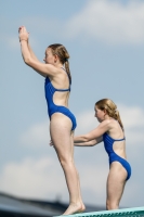 Thumbnail - Girls - Diving Sports - International Diving Meet Graz 2019 - Synchron 03030_02077.jpg