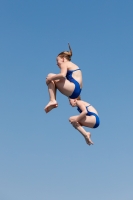 Thumbnail - Girls - Wasserspringen - 2019 - International Diving Meet Graz - Synchronwettkämpfe 03030_02240.jpg