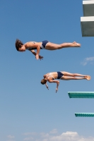 Thumbnail - Girls - Wasserspringen - 2019 - International Diving Meet Graz - Synchronwettkämpfe 03030_02255.jpg
