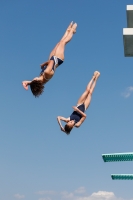 Thumbnail - Girls - Wasserspringen - 2019 - International Diving Meet Graz - Synchronwettkämpfe 03030_02257.jpg