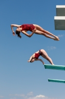 Thumbnail - Girls - Wasserspringen - 2019 - International Diving Meet Graz - Synchronwettkämpfe 03030_02262.jpg