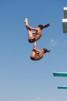 Thumbnail - Girls - Wasserspringen - 2019 - International Diving Meet Graz - Synchronwettkämpfe 03030_02281.jpg
