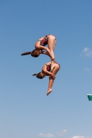 Thumbnail - Girls - Wasserspringen - 2019 - International Diving Meet Graz - Synchronwettkämpfe 03030_02284.jpg