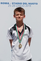 Thumbnail - Boys C platform - Wasserspringen - 2019 - Roma Junior Diving Cup - Siegerehrungen 03033_04322.jpg