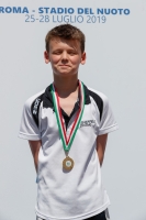 Thumbnail - Boys C platform - Wasserspringen - 2019 - Roma Junior Diving Cup - Siegerehrungen 03033_04323.jpg